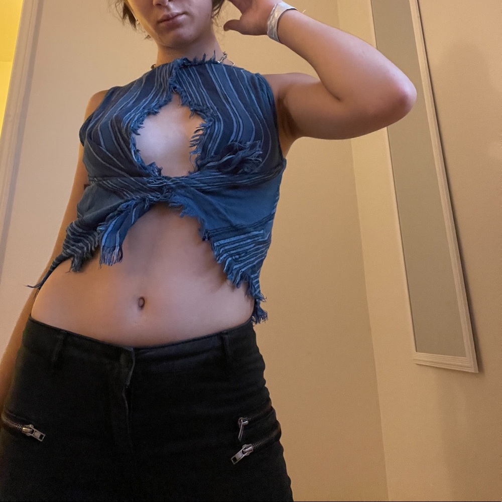 3-Way Open Back/Front Shirt